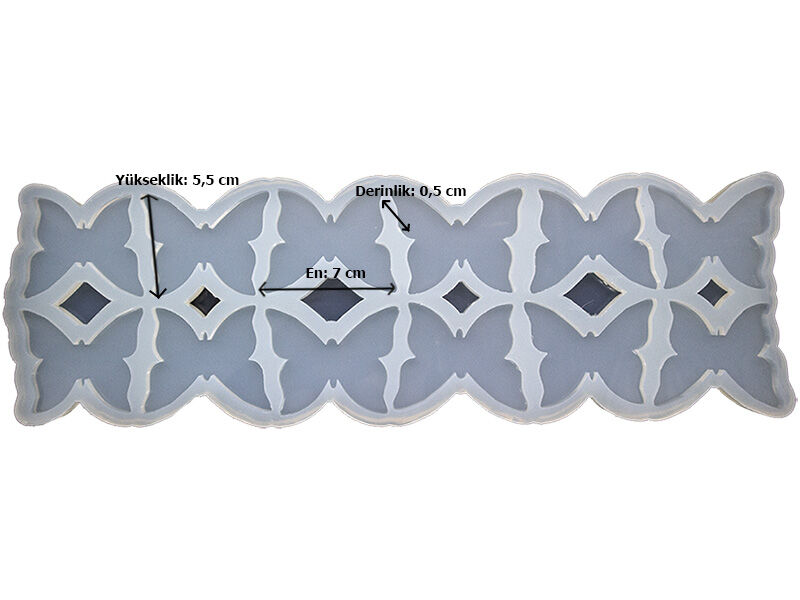 12'li Kelebek Magnet Epoksi Kalıbı EPK-765 - 2