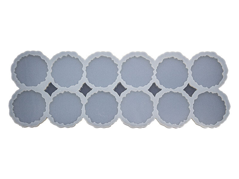 12'li Tırtıklı Yuvarlak Magnet Epoksi Kalıbı EPK-652 - 2