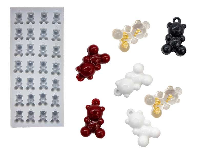 28'li Ayıcık Haribo Küpe Epoksi Kalıbı EPK-560 - 1