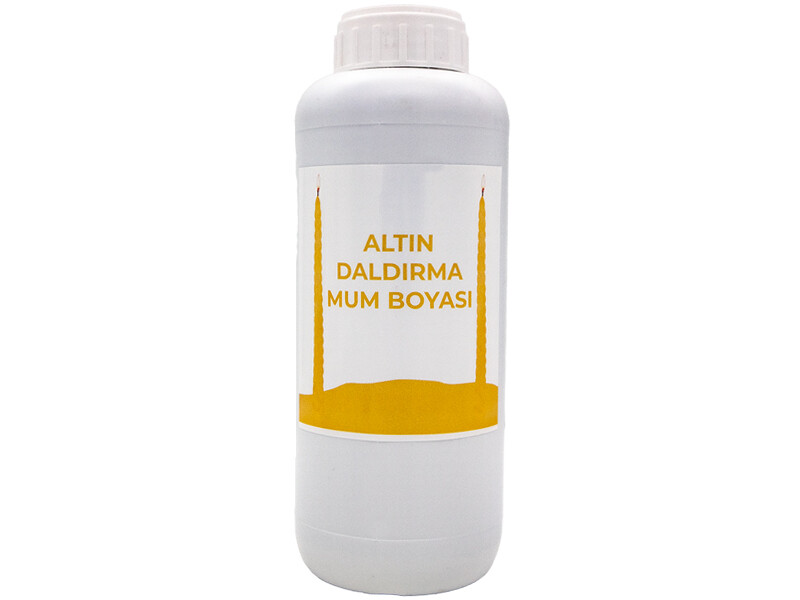 Altın Daldırma Sıvı Mum Boyası 1 LT - Kimyacınız