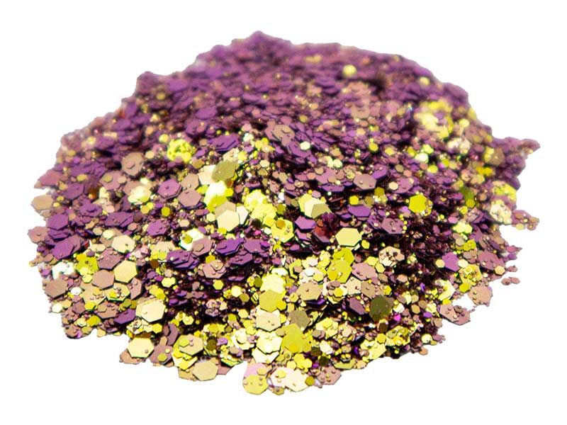 Altın Sarısı Holografik Glitter Epoksi Süsleme Aksesuarı 5 GR - 2