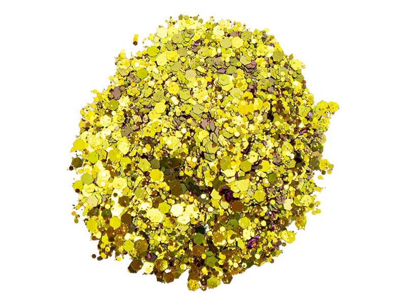 Altın Sarısı Holografik Glitter Epoksi Süsleme Aksesuarı 5 GR - Kimyacınız