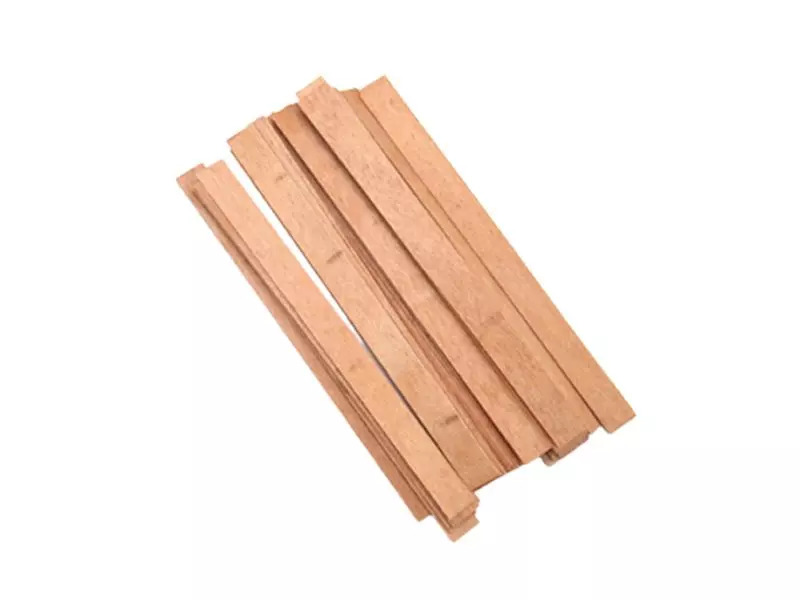 Altlıksız Ahşap Fitil - Bambu Mum Fitili 10 Adet - Kimyacınız