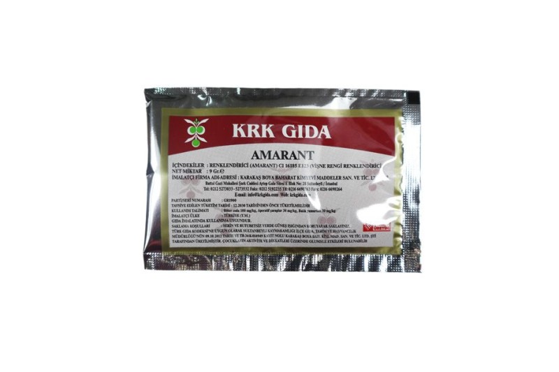 Amaranth Vişne Gıda Boyası 9 GR - Kimyacınız