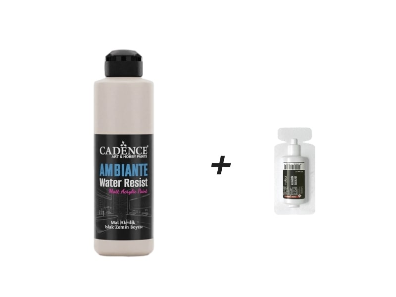 AW05 Ambiante Fildişi Sahili Islak Zemin Boyası 250 ML+ Katalizör 10 GR - Cadence