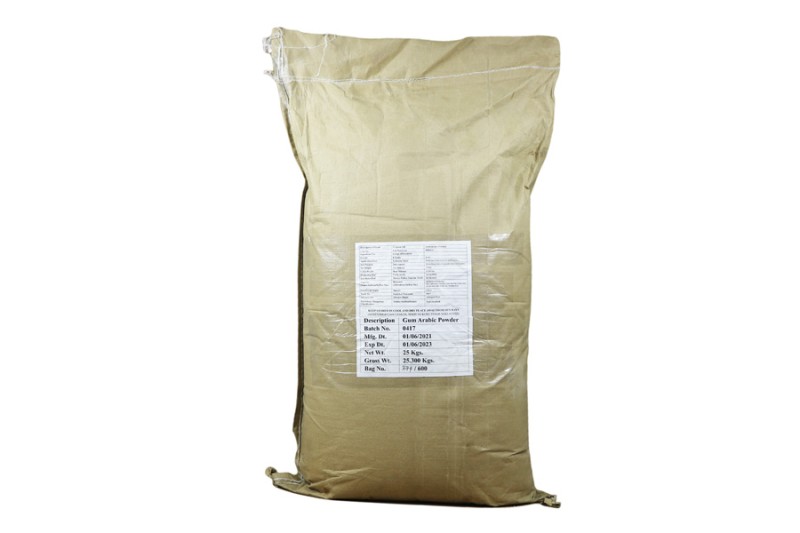 Arap Zamkı Toz - Gum Arabic 25 KG - Kimyacınız