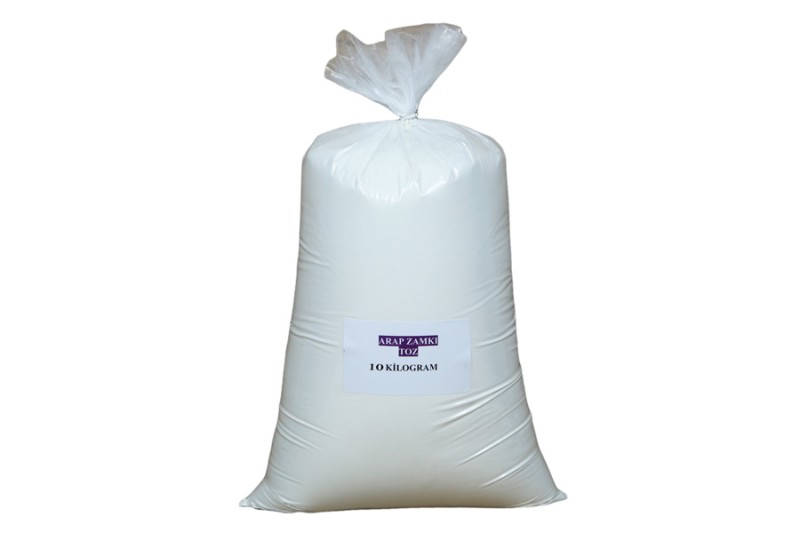 Arap Zamkı Toz - Gum Arabic 10 KG - Kimyacınız