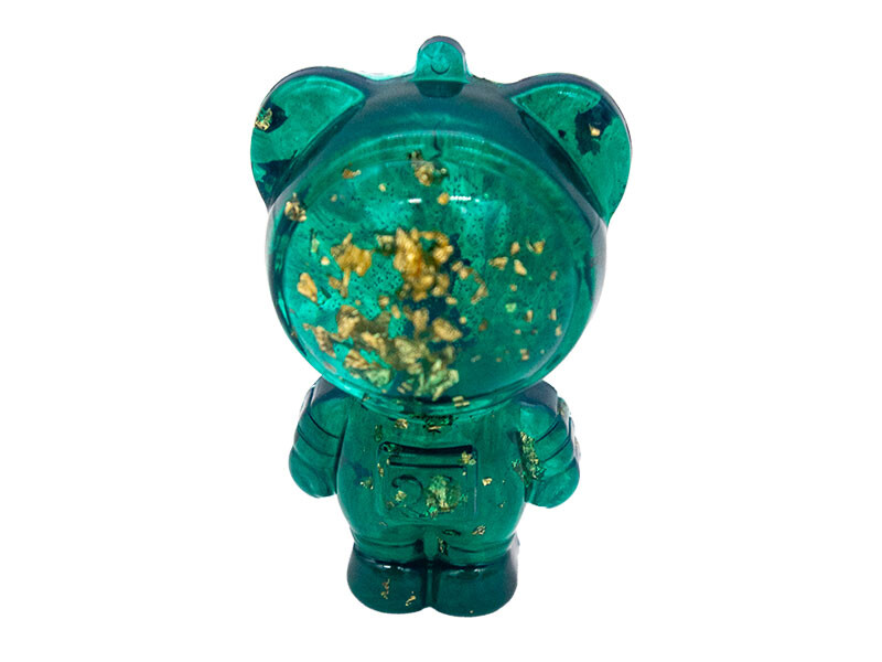 Astronot 2 Düğmeli Epoksi Kalıbı EPK-785 - 8