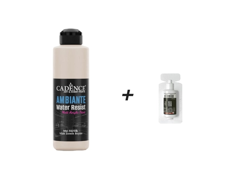 AW06 Ambiante Dantel Islak Zemin Boyası 250 ML+ Katalizör 10 GR - Cadence