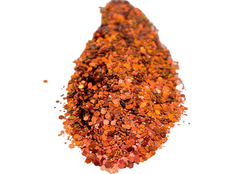 Bakır Glitter Sim Epoksi Süsleme Aksesuarı 100 GR - 2