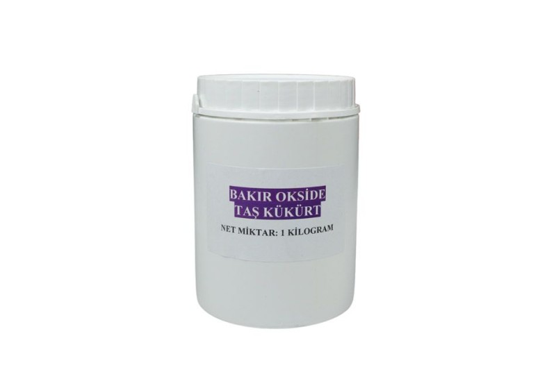 Bakır Okside - Taş Kükürt 1 KG - Kimyacınız
