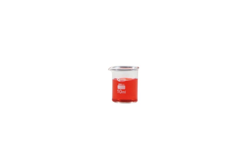 Kimyacınız - Beherglas Cam Beher 10 ML