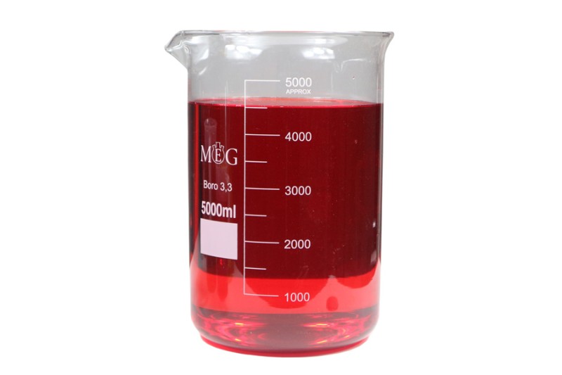 Kimyacınız - Beherglas Cam Beher 5000 ML