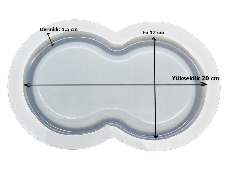 Bölmeli Terrazo Tabanlık Epoksi Kalıbı EPK-876 - 2