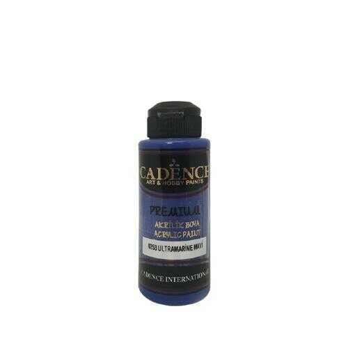 Cadence 0253 Ultramarine Mavi Premium Akrilik Boya 120 ML - 1