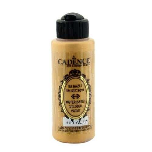 Cadence 100 Altın Yaldız Akrilik Boya 120 ML - Cadence