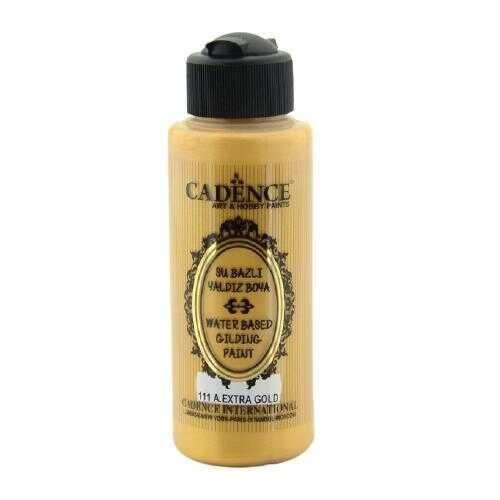 Cadence 111 A.Extra Gold Yaldız Akrilik Boya 120 ML - Cadence