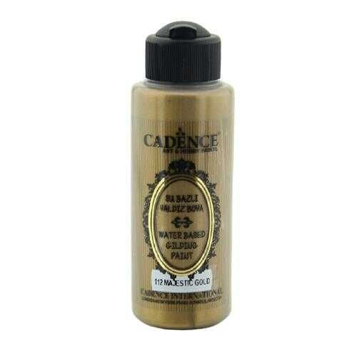 Cadence 112 Majectic Gold Yaldız Akrilik Boya 120 ML - Cadence