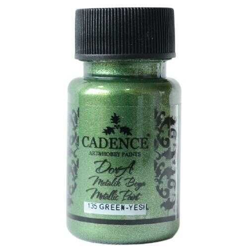 Cadence 135 Yeşil Dora Metalik Boya 50 ML - Cadence