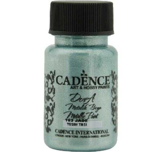 Cadence 163 Yeşim Taşı Dora Metalik Boya 50 ML - Cadence