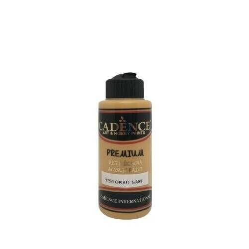 Cadence 1750 Oksit Sarı Premium Akrilik Boya 120 ML - 1