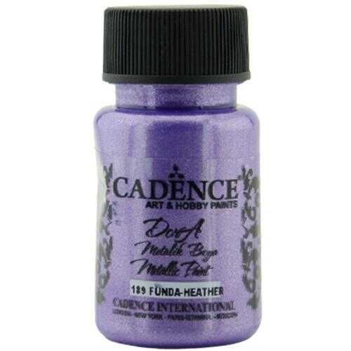 Cadence 189 Funda - Heather Dora Metalik Boya 50 ML - Cadence