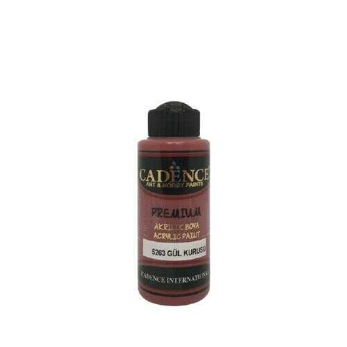 Cadence 6263 Gül Kurusu Premium Akrilik Boya 120 ML - 1