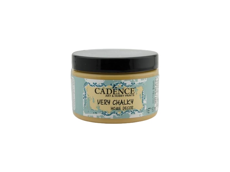 Cadence CH027 Very Chalky Home Decor Boya 150 ML Oksit Sarı - Cadence
