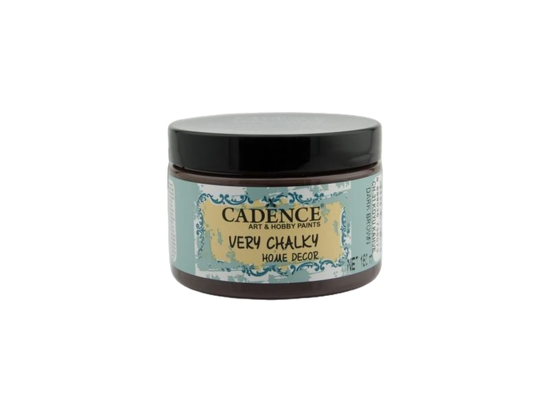 Cadence CH031 Very Chalky Home Decor Boya 150 ML Koyu Kahve - Cadence