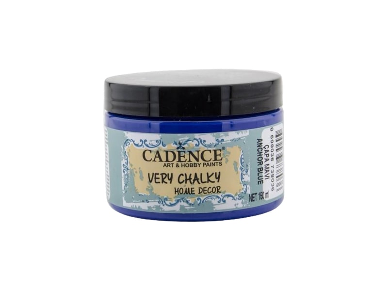 Cadence CH039 Very Chalky Home Decor Boya 150 ML Çapa Mavi - Cadence
