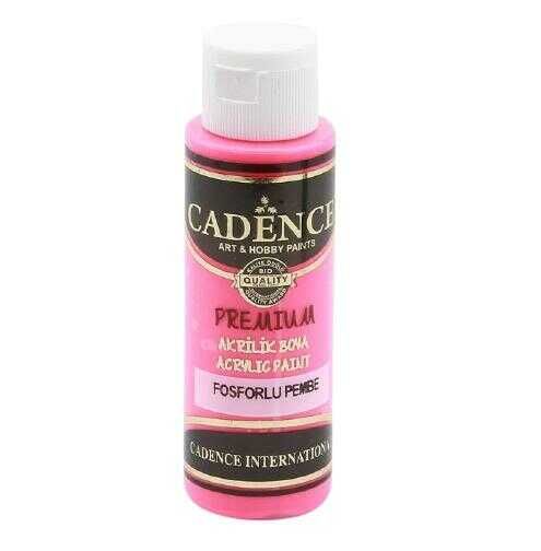 Cadence Fosforlu Pembe Premium Akrilik Boya 120 ML - Cadence