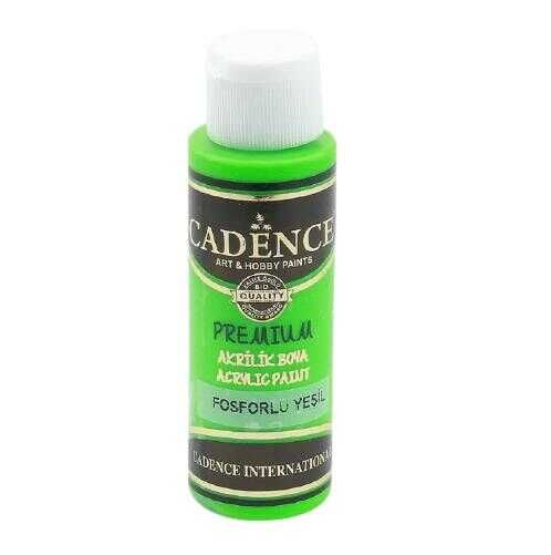 Cadence Fosforlu Yeşil Premium Akrilik Boya 120 ML - Cadence