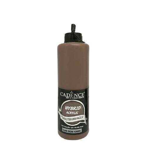 Cadence H-016 Sıcak Kahve Hybrid Multisurfaces Akrilik Boya 500 ML - Cadence