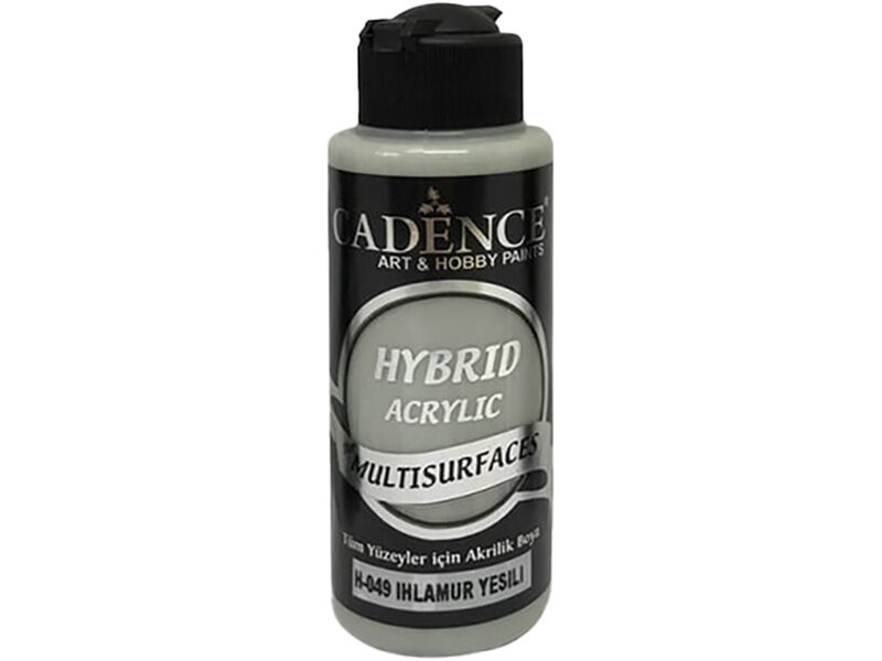 Cadence H-049 Ihlamur Yeşili Hybrid Metalik Akrilik Boya 120 ML - 1