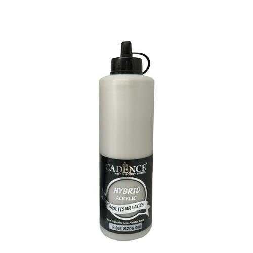 Cadence H-063 Vizon Gri Hybrid Multisurfaces Akrilik Boya 500 ML - Cadence