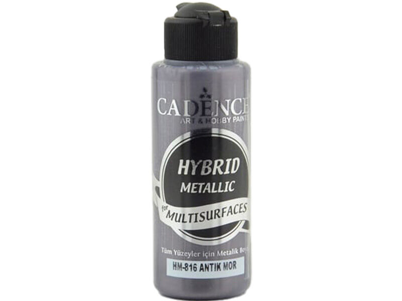 Cadence HM-816 Antik Mor Hybrid Metalik Akrilik Boya 120 ML - 1