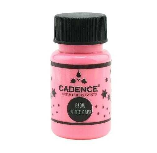 Cadence Karanlıkta Parlayan Boya Glow In The Dark 579 Pembe 50 ML - Cadence