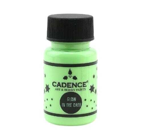 Cadence Karanlıkta Parlayan Boya Glow In The Dark 581 Yeşil 50 ML - Cadence