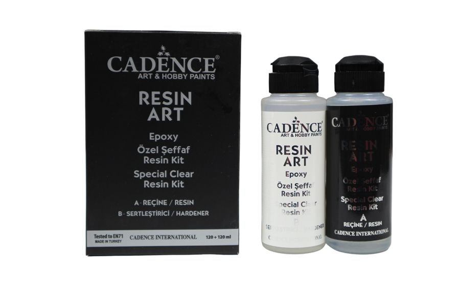 Cadence Resin Art Şeffaf Epoksi 120+120 ML