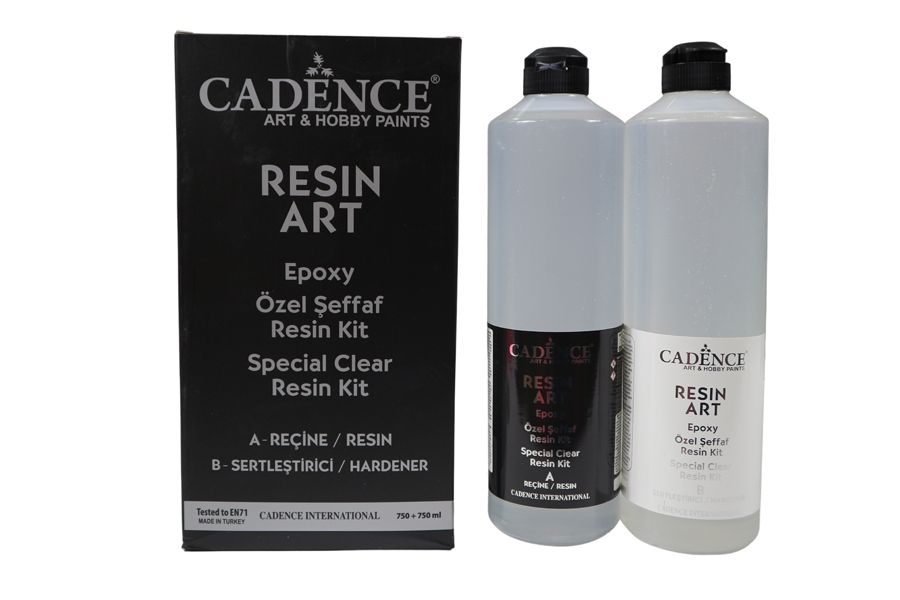 Cadence Resin Art Şeffaf Epoksi 750+750 ML - 1