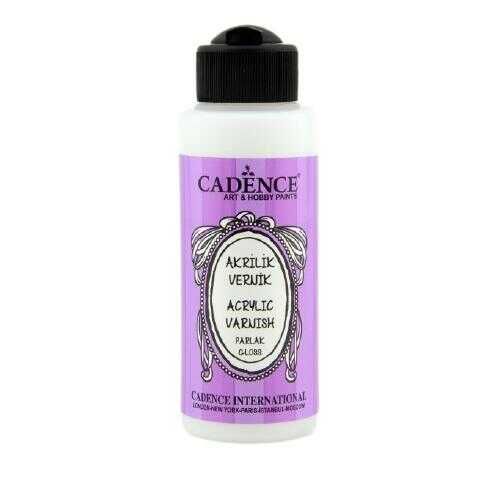 Cadence Su Bazlı Parlak Akrilik Vernik 120 ML - Cadence