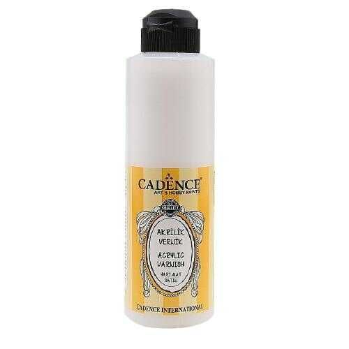 Cadence Su Bazlı Yarı Mat Akrilik Vernik 250 ML - Cadence