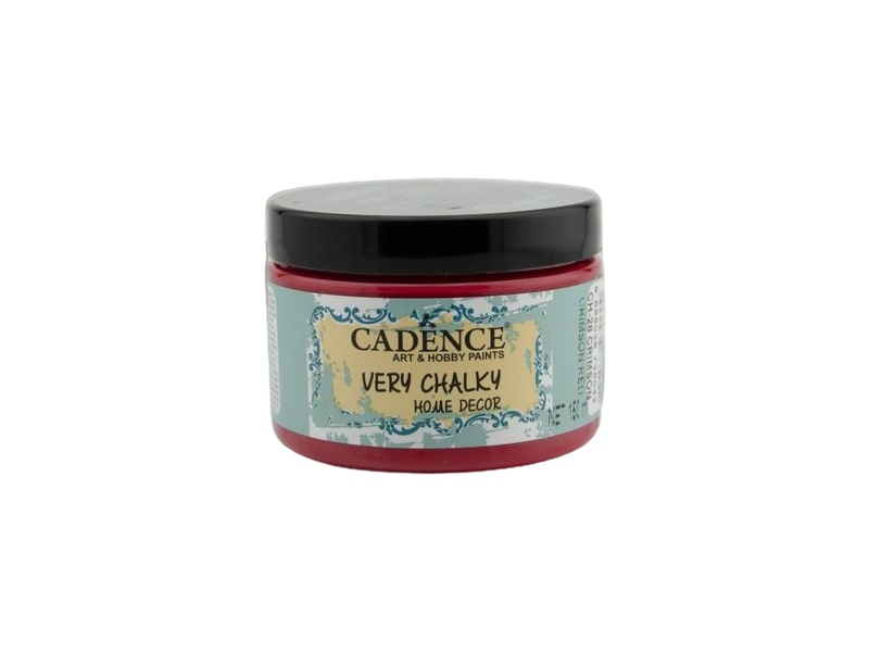 Cadence CH028 Very Chalky Home Decor Boya 150 ML Crimson Kırmızı - Cadence