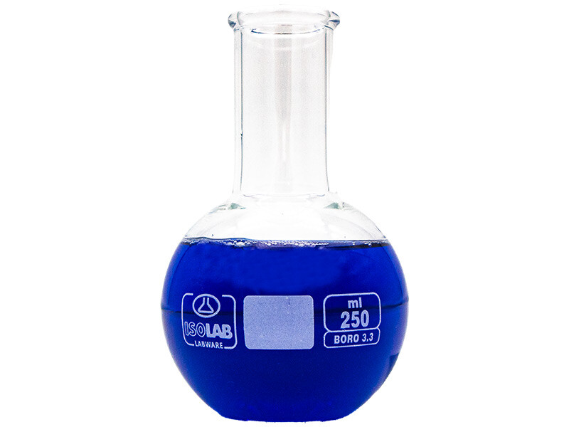 Cam Balon Dibi Düz 250 ML - Kimyacınız