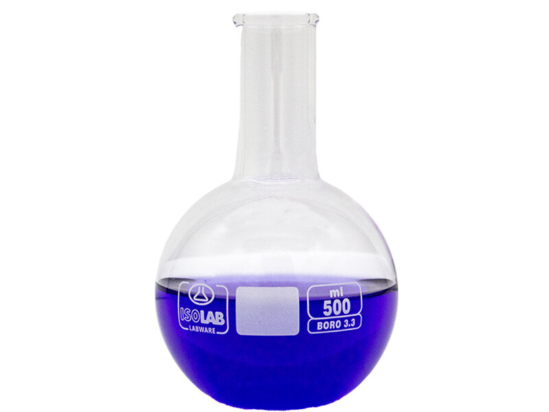 Cam Balon Dibi Düz 500 ML - Kimyacınız