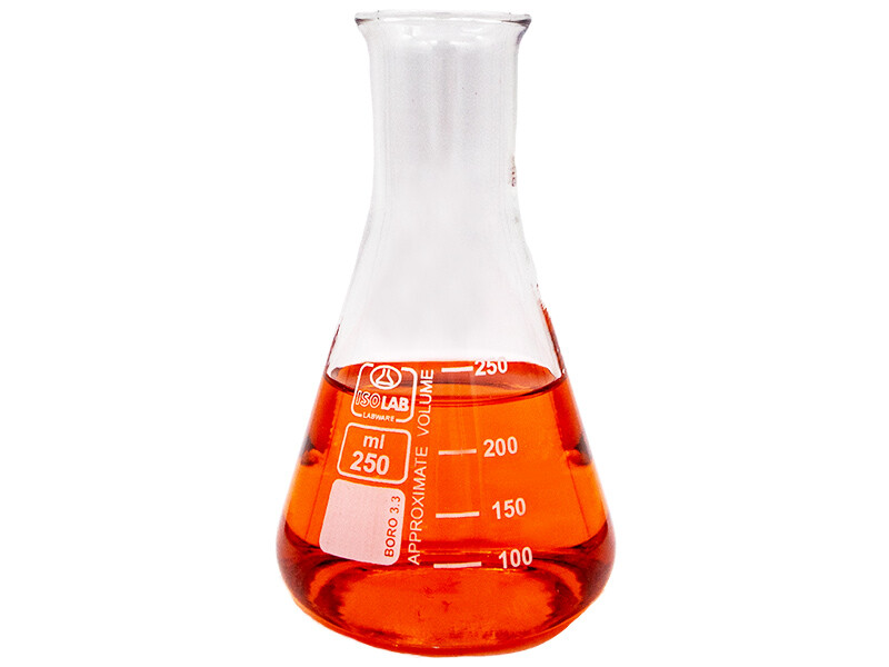 Cam Erlen Dereceli 250 ML Erlenmeyer Flask - Kimyacınız