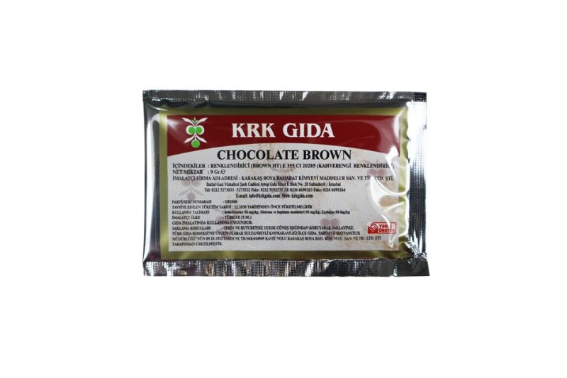 Chocolate Brown Kahverengi Gıda Boyası 9 GR - Kimyacınız