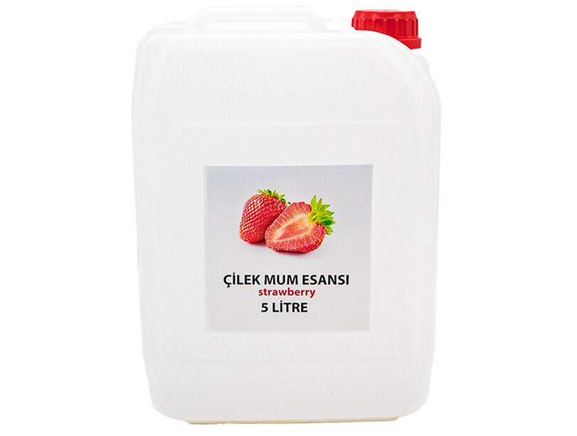 Çilek Mum Esansı 5 LT - 1