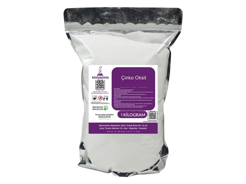 Çinko Oksit 1 KG - Kimyacınız