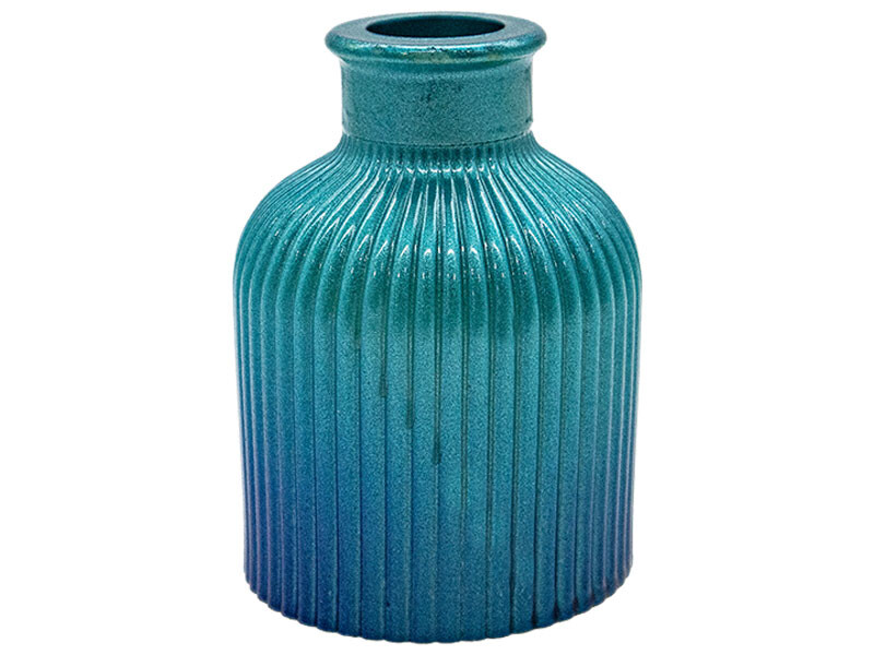 Çizgili Vazo Silikon Mum Kalıbı M-167 - 2